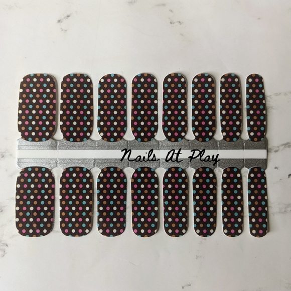 5 for $15 Nail Wraps- Chocolate GumDrops - Picture 3 of 3